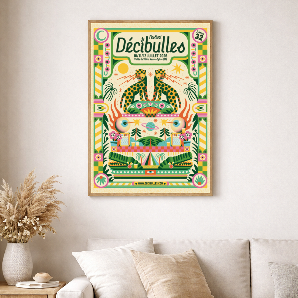 Tirage d'art Décibulles 2026