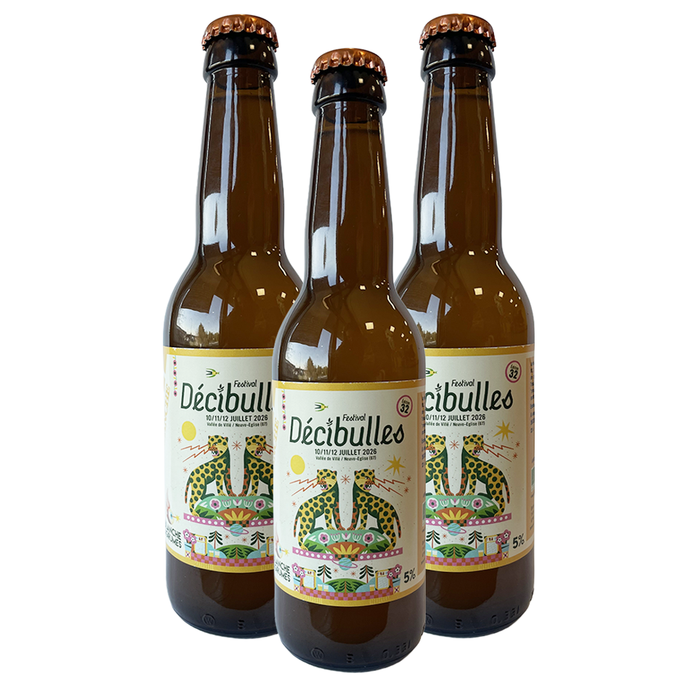 Bière Décibulles 2026 - Patte Blanche
